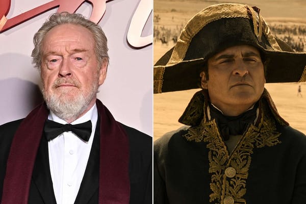Taryhçylar Ridli Skottuň “Napoleon” filmini näme sebäpden ýepbekleýärler?